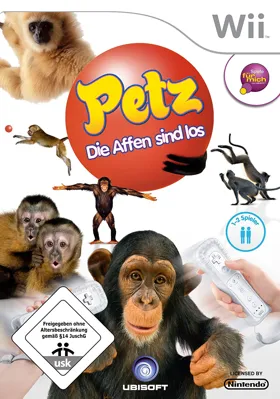Petz Crazy Monkeyz box cover front